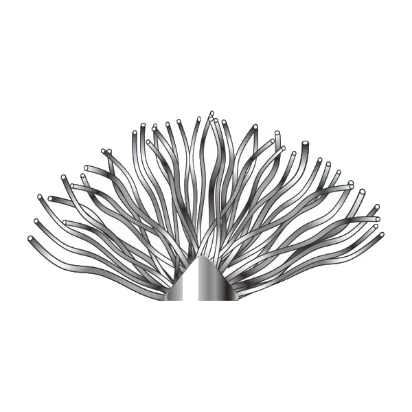 OMEGA bristle head